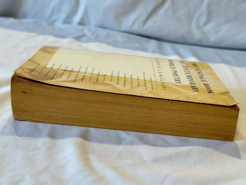 The Vintage Book of Contemporary World Poetry edited by J.D. McClatchy (1996 Fir